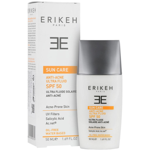 فلوئید ضد آفتاب و ضد جوش SPF50 (بی رنگ) اریکه
