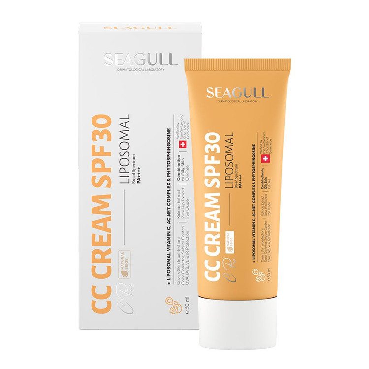 کرم رنگی SPF30 متعادل کننده چربی پوست سی گل (سی سی کرم)