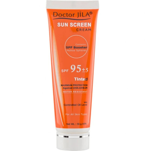 کرم ضد آفتاب رنگی SPF95 دکتر ژیلا