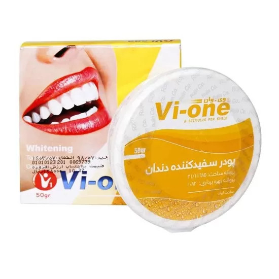 پودر سفید کننده دندان پرتقال وی وان