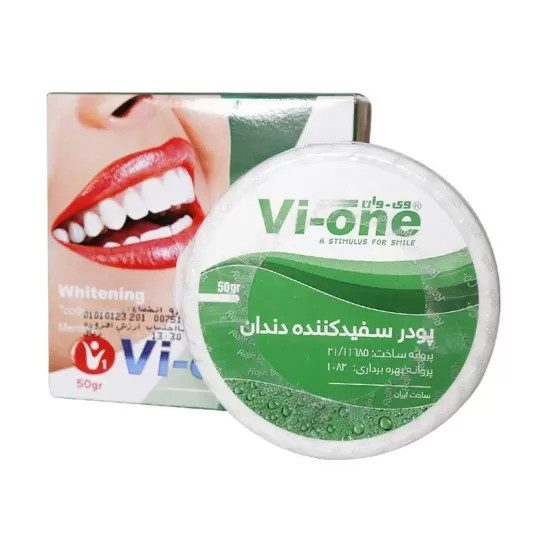 پودر سفید کننده دندان نعنا وی وان