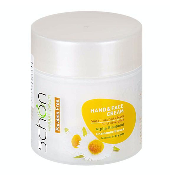 کرم دست و صورت کاسه ای گیاهی با عصاره بابونه شون