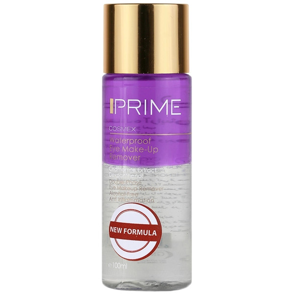 پاک کننده آرایش چشم دو فاز واتر پروف پرایم