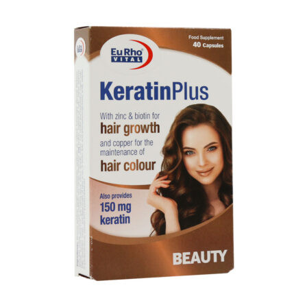 کپسول کراتین پلاس یوروویتال