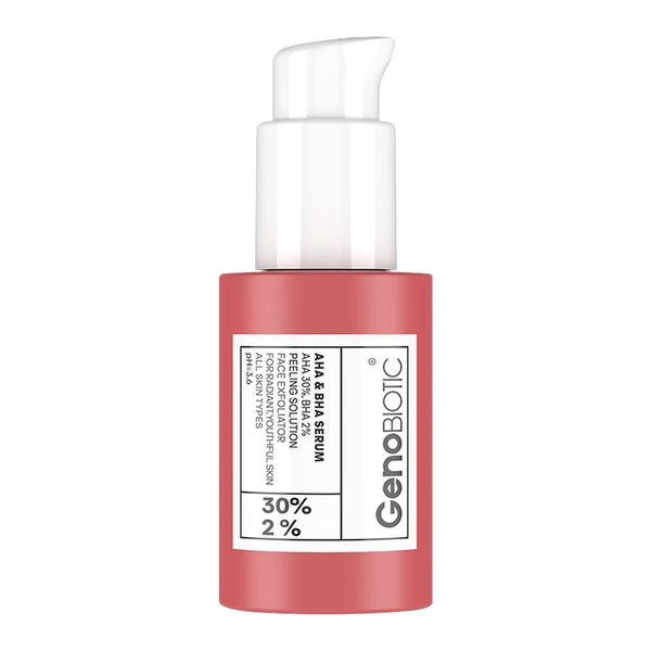 سرم صورت و گردن آلفا و بتاهیدروکسی اسید سرو ژن ژنو