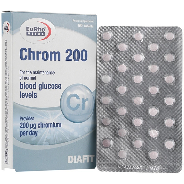 قرص کروم 200 میکروگرم یوروویتال