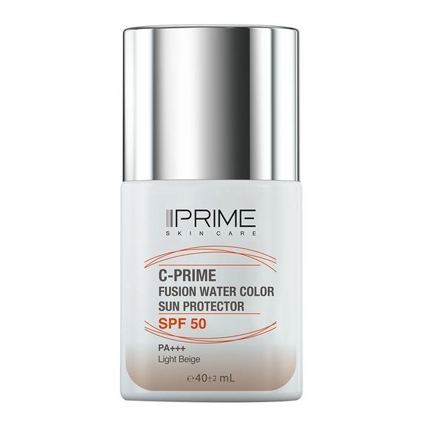 ضد آفتاب فیوژن واتر spf50 رنگی حاوی ویتامین سی بژ طبیعی پرایم