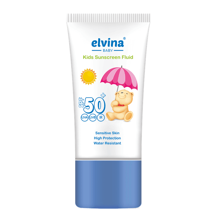 فلوئید ضد آفتاب کودک الوینا