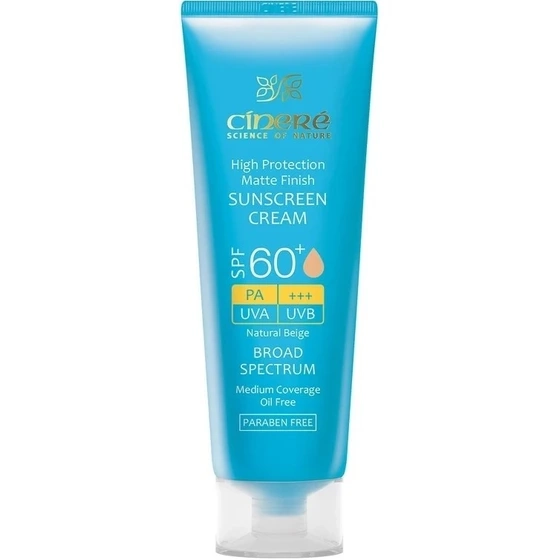 ضد آفتاب مات رنگی پوست چرب +SPF60 سینره