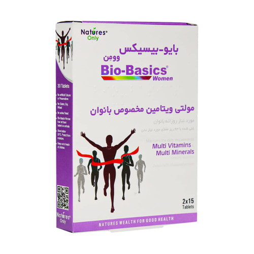 قرص مولتی ویتامین بانوان بایوبیسیکس ویمن نیچرز اونلی