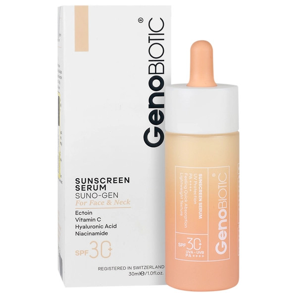 سرم ضد آفتاب صورت و گردن SPF30 ژنو
