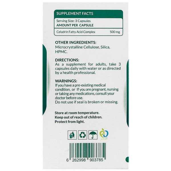 کپسول سلادرین 500 میلی گرم نیچرز پلنتی