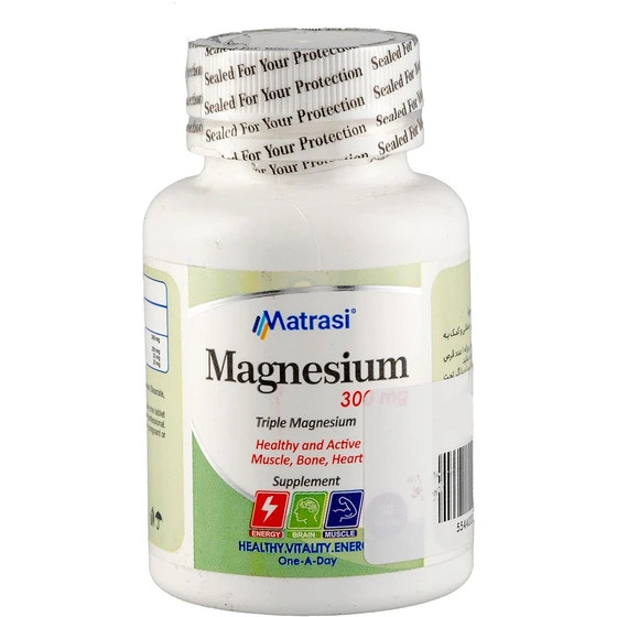 کپسول منیزیم 300 میلی گرم ماتراسی