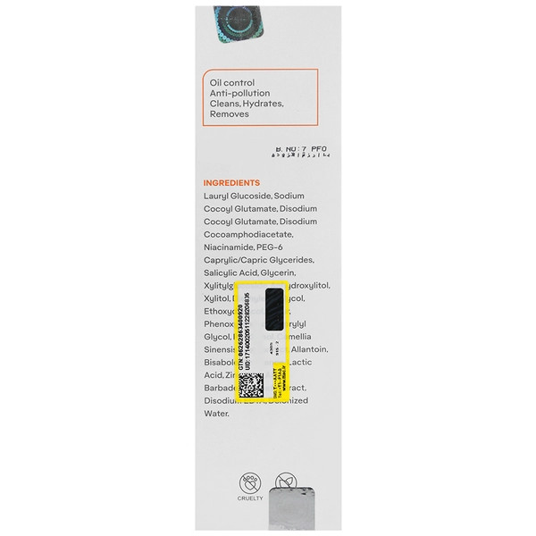 فوم شستشوی صورت پوست چرب و مختلط کلین ژن ژنوبایوتیک