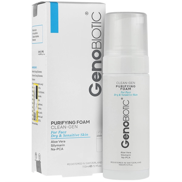 فوم شستشوی صورت پوست خشک و حساس کلین ژن ژنوبایوتیک