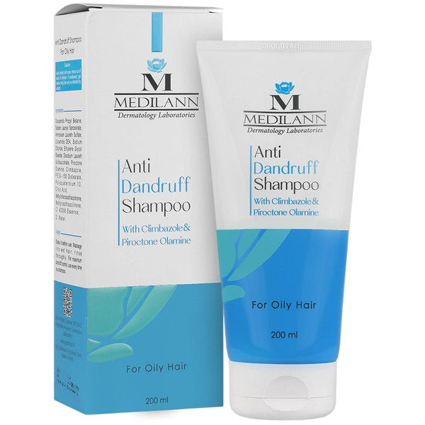 شامپو ضد شوره موی چرب مدیلن