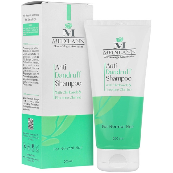 شامپو ضد شوره موی معمولی مدیلن