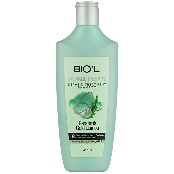 شامپو دمیج تراپی موهای خشک و آسیب دیده بیول