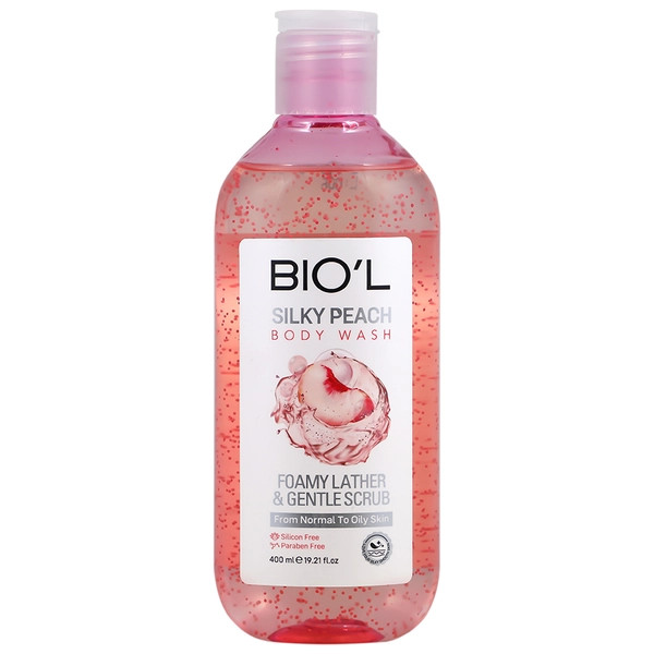 شامپو بدن ژلی سیلکی پیچ بیول