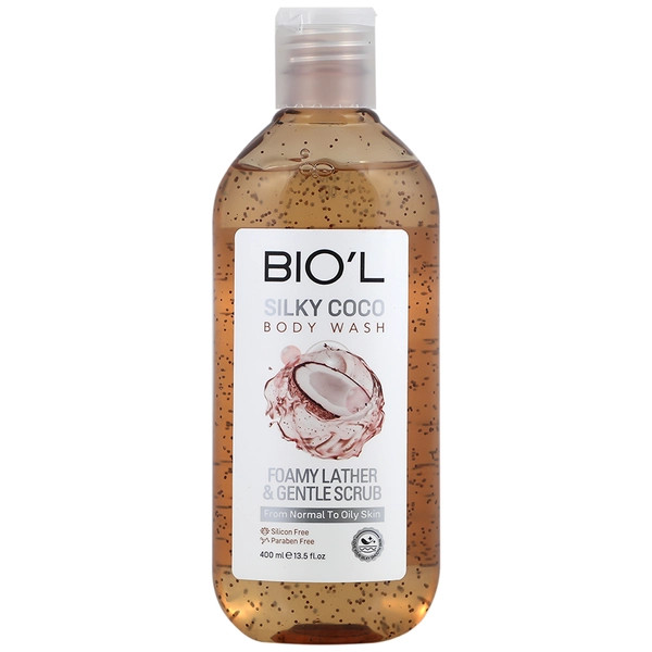 شامپو بدن ژلی سیلکی کوکو بیول