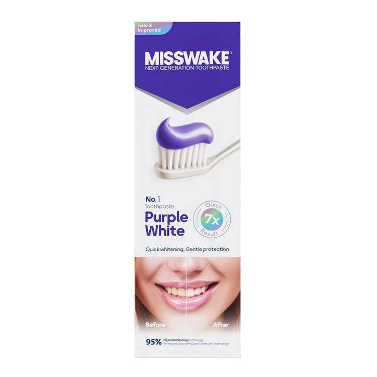 خمیر دندان ضد زردی بنفش میسویک