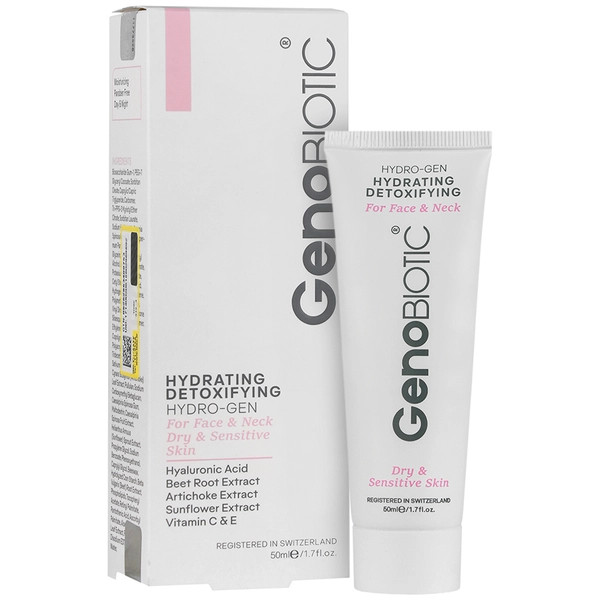 کرم رطوبت رسان و دتوکسیفای کننده پوست خشک و حساس ژنوبایوتیک