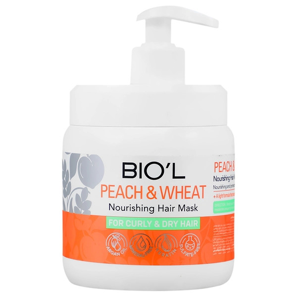 ماسک مو هلو و جوانه گندم بیول