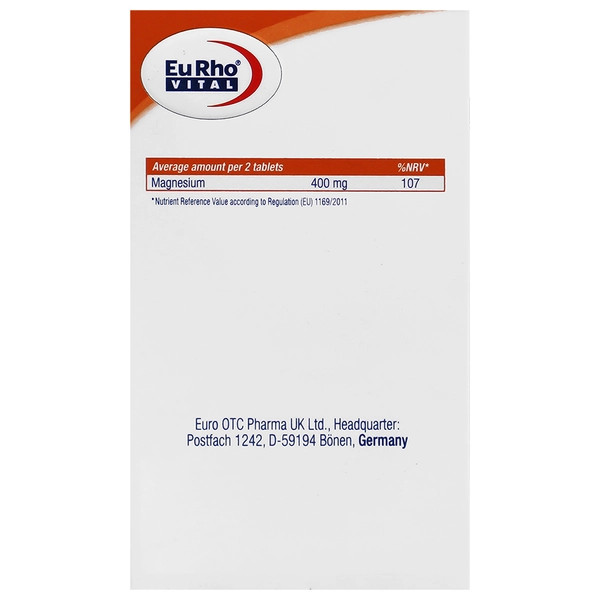 کپسول منیزیم مالات یوروویتال