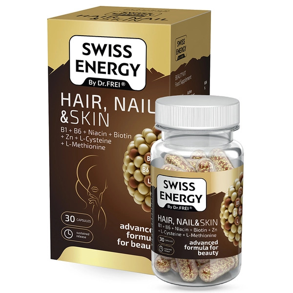 کپسول هیر نیل و اسکین سوییس انرژی