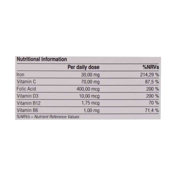 کپسول سیدرال فولیک