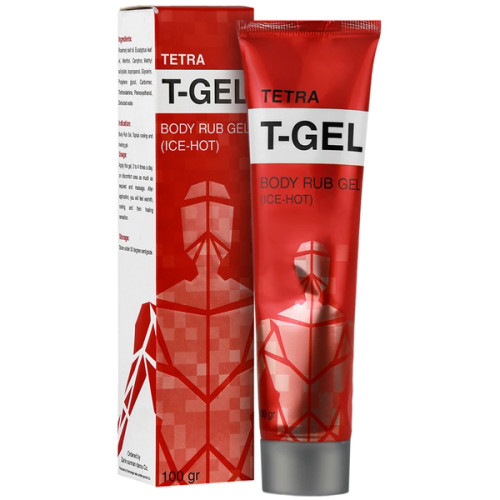 ژل ماساژ تترا تی ژل زرین دارو