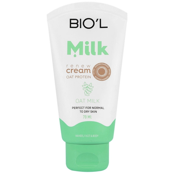 کرم مرطوب کننده شیر و جو دوسر بیول