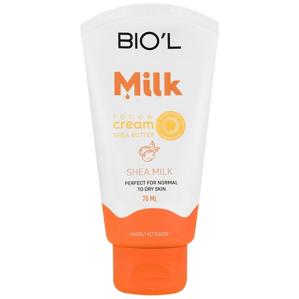 کرم مرطوب کننده شیر و شی باتر بیول