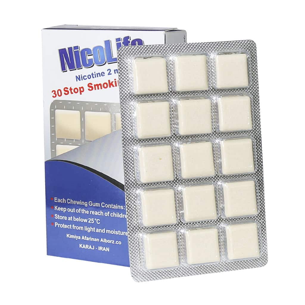 آدامس ترک سیگار نیکلایف