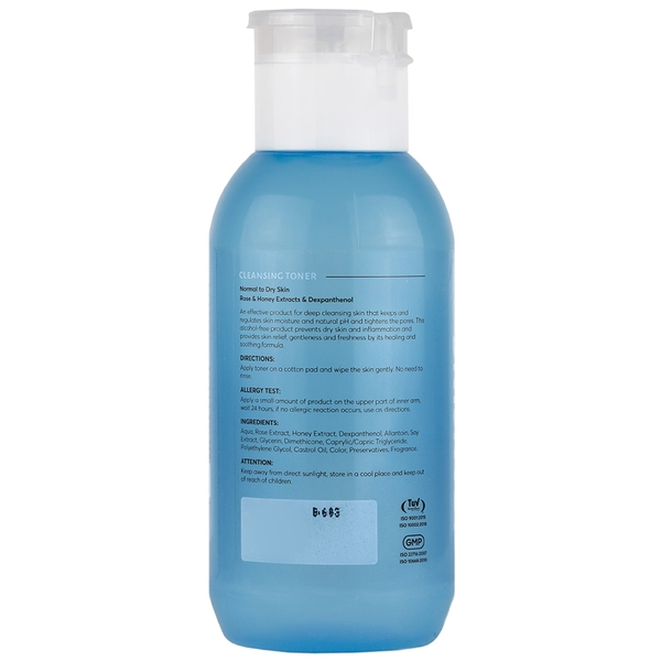 تونر پاک کننده پوست عصاره رز و عسل سی گل