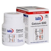 قرص کلسیم 600 میلی گرمی یوروویتال کپی