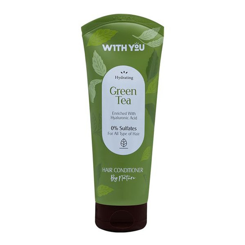نرم کننده موی سر چای سبز و هیالورونیک اسید ویت یو