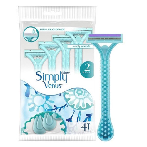 تیغ دو لبه ونوس آبی ژیلت