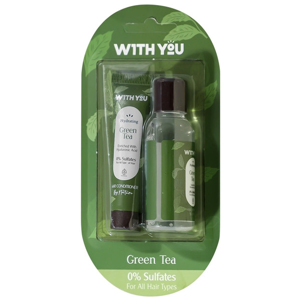 پک آبرسان و ضد خشکی مو چای سبز ویت یو