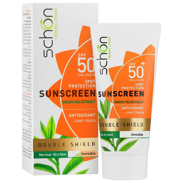 ضد آفتاب دابل شیلد SPF50 پوست خشک (بی رنگ)