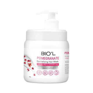 ماسک مو پمپی موهای رنگ شده انار بیول