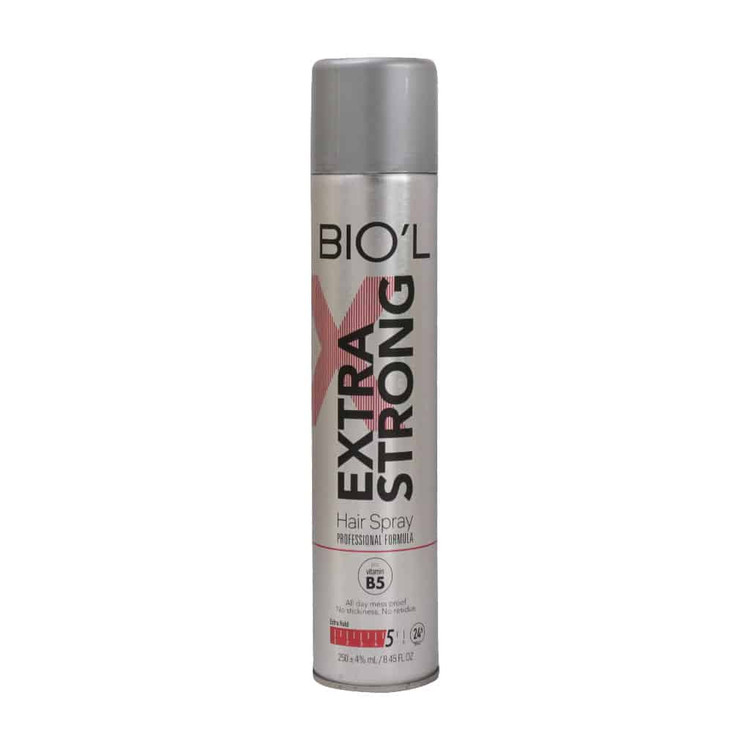 اسپری حالت دهنده موی سر بیول مدل Extra Strong