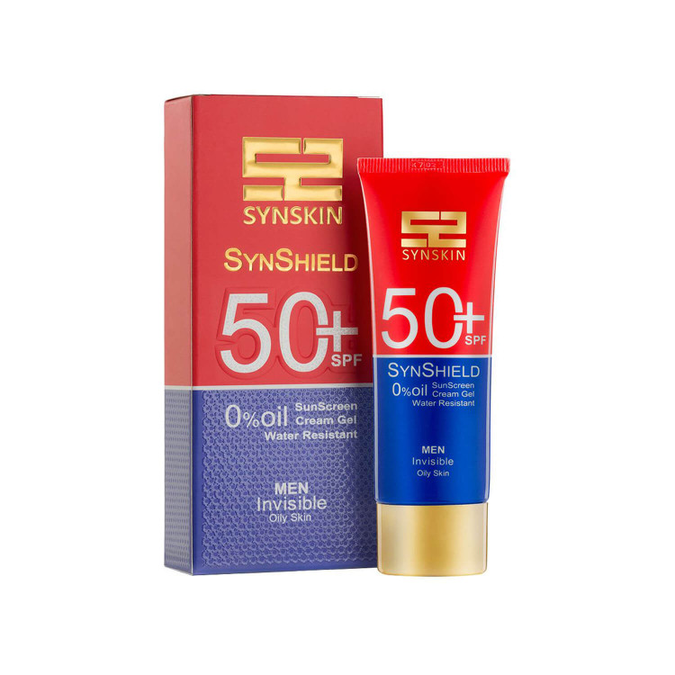 ژل کرم ضد آفتاب +SPF50 فاقد چربی آقایان ساین اسکین